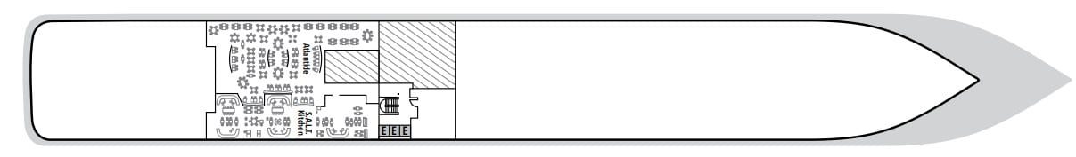 Cruise met Silversea Cruises' Silver Ray. Bekijk hier het hele dekkenplan en boek uw volgende cruise bij Cruise2Travel.