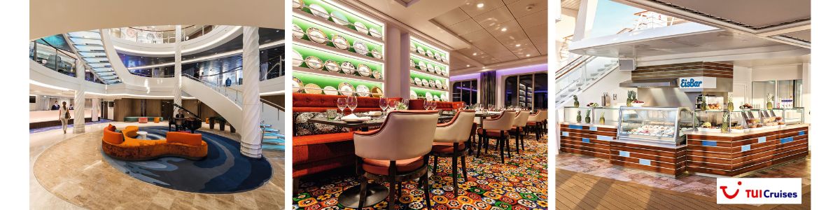 Cruise met TUI Cruises' Mein Schiff 3. Bekijk het complete cruise aanbod op Cruise2Travel. Boek nu!